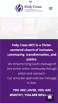 Mobile Screenshot of holycrossmcc.com